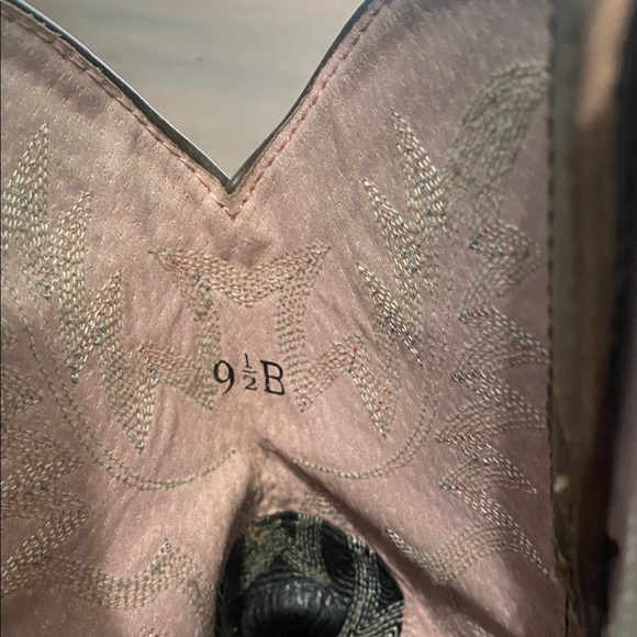 Ariat Women’s Heritage Stockman Driftwood Brown Western Boots 9.5B - Picture 9 of 11